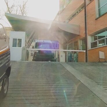 Hospital Pasteur - Control de acceso iParkings