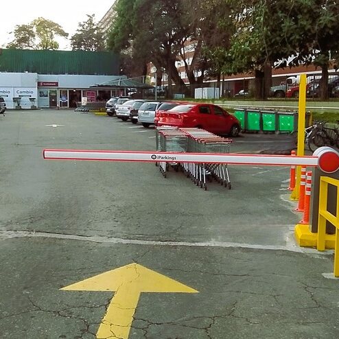 Supermercado Tienda Inglesa Posadas - Control de acceso iParkings