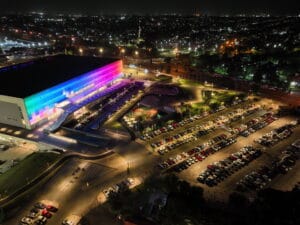 Estacionamiento en lugar para eventos Antel Arena gestionado por Parking Solutions