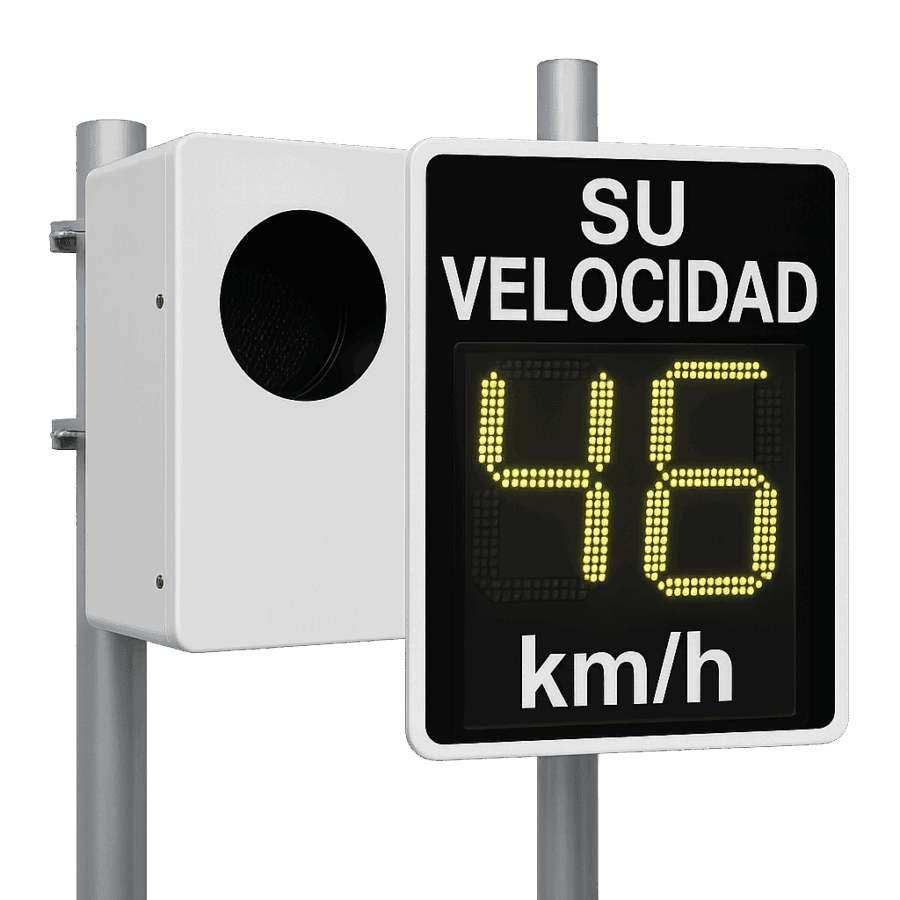 radar de velocidad iParkings control vehicular inteligente Uruguay