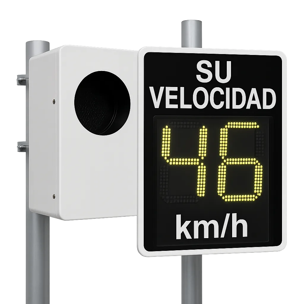 radar de velocidad iParkings control vehicular inteligente Uruguay